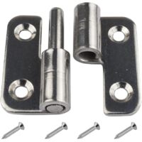 Charnières amovibles Charnières de porte amovibles Acier inoxydable 304 Ouverture à gauche