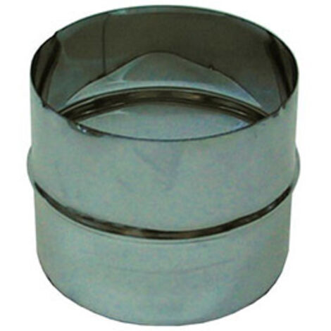 Tubo de chimenea de acero inoxidable con unión macho-macho de 100 mm de diámetro. Tubo de acero inoxidable 316