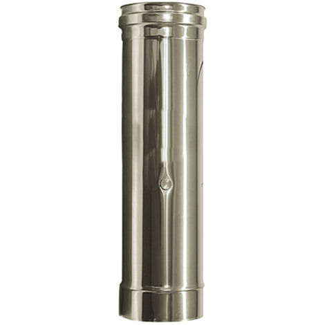 Tubo de humos de doble pared aislado de acero inoxidable elemento de humos DN 350/400