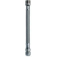 TUBO flexible de goma DN10 1/2" M-BICONO L 25 CM para baño lavabo