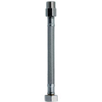 TUBO flexible de goma DN10 1/2" M LARGO - 1/2" F L 35 CM baño lavabo