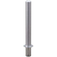 Paleta disuasora de acero inoxidable diámetro 10,2 x H 120 cm para enterrar