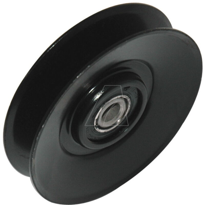 Spannrolle Für Rasenmäher – 756-04522 / 956-3045, Metall, Außen-Ø 128 Mm, Bohrung 9,5 Mm, Dicke 30 Mm – Kompatibel Mit MTD GT2000, GT2100, GT2542, GT2544