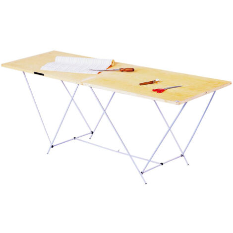 OCAI Klappbarer Tapeziertisch, 60 cm x 2 m OCAI