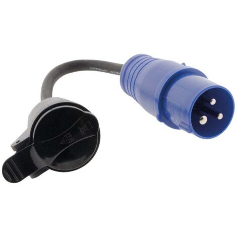 16A Caravan-Adapter weiblich auf CEE17 3g2,5 mm² Stecker, ZENITECH ZENITECH