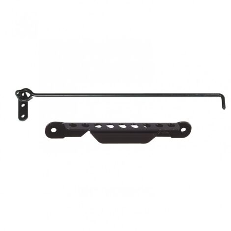 Haken auf Platte und vorlackiertem Stahlgestell, H.70 x B.350 x T.20 mm AFBAT