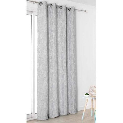 Sichtschutzvorhang, Isa Grau L.145 X H.240 Cm LINDER (1/3)