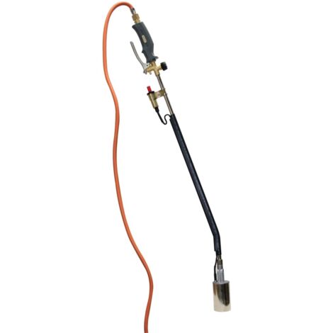 Gasthermischer Unkrautstecher mit 1 Metall- und Kunststoffbrenner HOZELOCK
