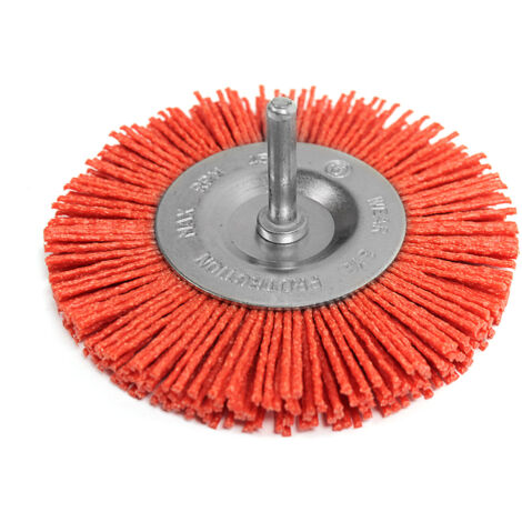 Flache rotierende Korunddrahtbürste Ø 100 mm KREATOR (1/5)