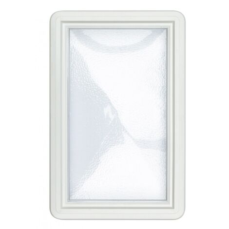 Bullauge für Garagenschiebetor, 37 x 23,5 cm, Stärke 22 bis 26 mm Centrale Brico