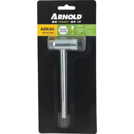 Zündkerzenschlüssel 13 × 19 × 60 mm Arnold (1/3)