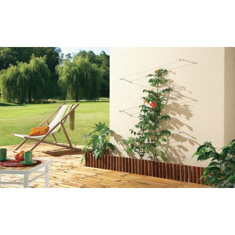Unsichtbares Spalier-Set „Palissa“ – 10 m Nortene