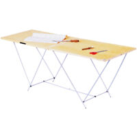 OCAI Klappbarer Tapeziertisch, 60 cm x 2 m OCAI