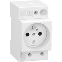 Modulare Steckdose 2 P + T Phase + Neutral SCHNEIDER ELECTRIC 16 A SCHNEIDER ELECTRIC