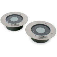 Lot 2 PATIO Solarstrahler 1W 50lm Dämmerungserkennung Arlux Lighting