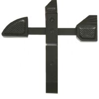 Anschlag aus vorlackiertem Stahl, H.230 x T.20 mm AFBAT
