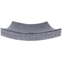 Vasque à poser carrée en marbre gris 40cm SZB-D GREY - 40x40x12 cm - Kayu Meuble