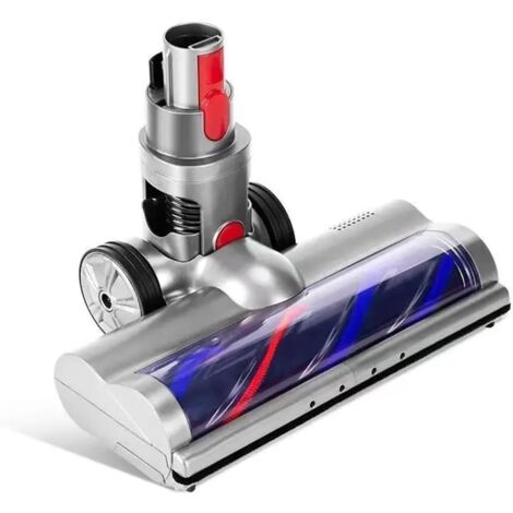 Brosse Électrique Compatible pour Dyson V7 V8 V10 V11 V15 Entraînement Direct Brosse Turbo avec 4 Lumières LED pour Sols Durs et Parquets