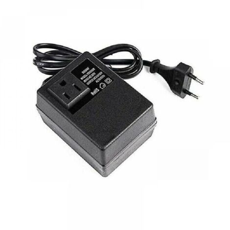 Convertisseur de Tension 200W Transformateur EU Vers US Transformateur Abaisseur 220V Vers 110V Adaptateur de Voyage Monophasé Prise EU