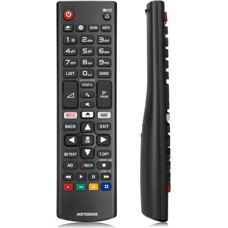VINABTY AKB75095308 Ersatz Fernbedienung Passend Für LG LED TV 43LJ55