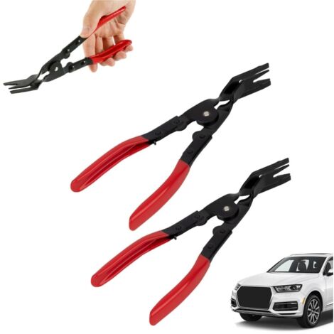 LED-Ausbauzange Für Autoinnenraum – Gummikontakt, 45# Stahl, Rutschfester Griff, Blau