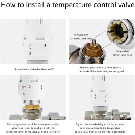 2er-Pack Thermostatventilkopf M30x1,5 – Ersatz F? Produktbild-Vorschau 2