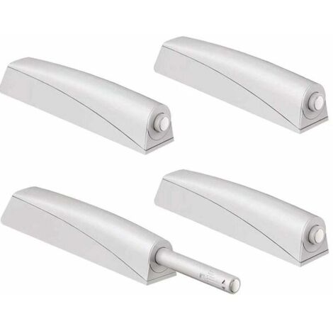Push-to-Open-System Schubladendämpfer Jiayi 4 Stück Magnetische Push-Open-Verriegelung Push-to-Open-Verriegelung Push-to-Open-Schranktür Magnetverschluss für Schrank Push-to-Open-Schranktür