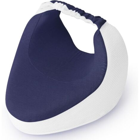 Kniekissen zum Schlafen, orthopädisches Kissen, Celsius-Kissen zwischen den Beinen, Oberschenkelkissen, Ischias, Knie, Schritt, ergonomisches Kissen mit Gurt für Seitenschläfer