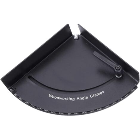 Hochleistungs-Winkelklemme mit variablem Winkel – 45/90/180 Grad verstellbare Winkelklemme – Aluminiumlegierung – leicht und langlebig – Winkelspannvorrichtung – verstellbare Klemmen aus Aluminiumlegi