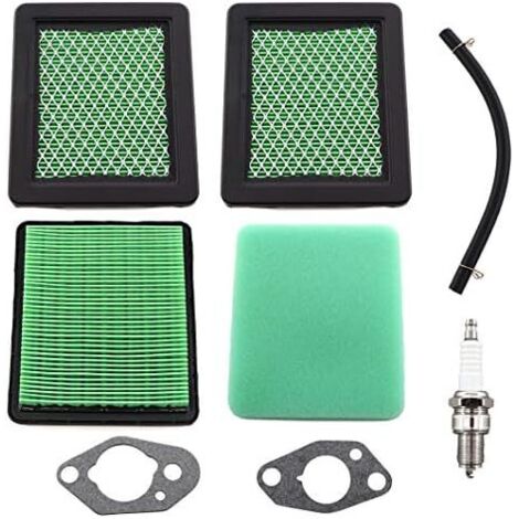 Luftfilter und Zündkerze für Izy Rasenmäher HRG415 HRG465 HRX426 HRX476 HRX537 HRB425 HRB475 ersetzen 17211-ZL8-023, 06211-VH3-000