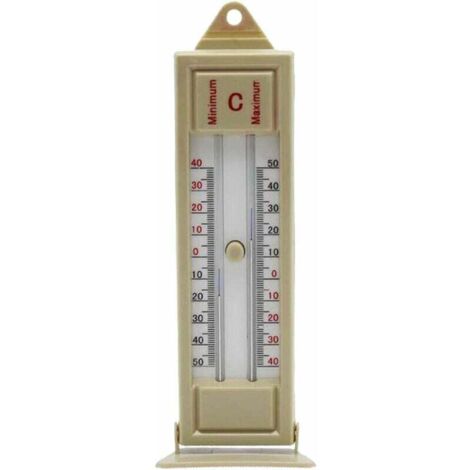 Digitales Thermometer Max Min-Gewächshaus Wandtemperaturmonitor Garten Außen-Innenthermometer