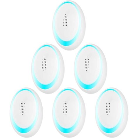 Mäuseabwehr 6er-Pack, Wirksame Schädlingsbekämpfung für Nagetiere, Mücken, Spinnen, Kakerlaken, Fliegen