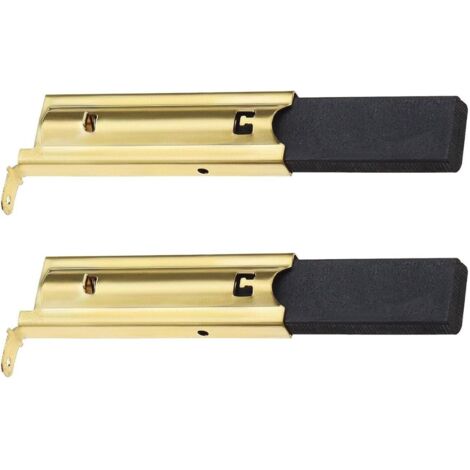2 Paar L94MF7 Kohlebürsten, integrierte Kohlebürsten für Waschmaschinenmotor, Waschmaschinen-Kohlebürsten 5 x 13,5 x 39,6 mm