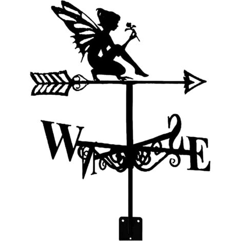 Garten-Wetterfahne, kreative Landhaus-Installation, Wetterfahne, Windrichtungsanzeiger