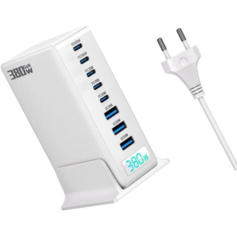 Adattatore Di Alimentazione Per Auto A 3 Prese Con 4 Porte Di Ricarica Usb E Display Led 2 Fusibili E Staffa Di Montaggio Inclusi 90074186