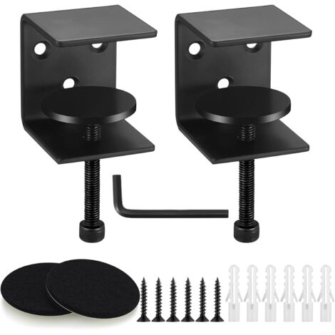 Bestlivings Set 22 Pezzi Staffe Per Binario Tenda A Parete - Supporto Angolare Lungo 17,5 Cm Con Viti E Tasselli - Made In Europe