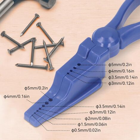 Stix - Pinza Per Bilanciamento Ruote Con Martello – Attrezzo Per Pesi In Alluminio E Acciaio, 230 Mm - 4