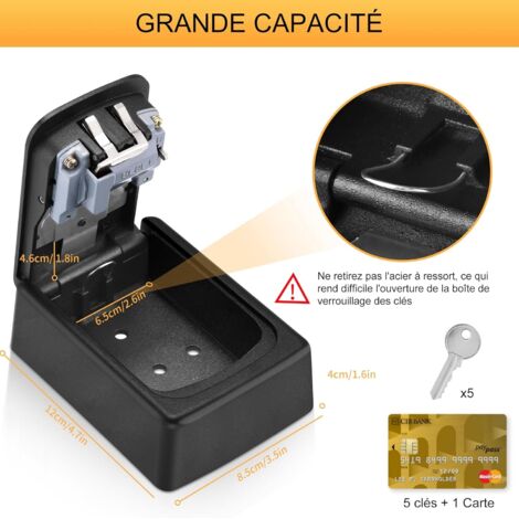 Grande portachiavi per 10 chiavi in pelle | Space Key Large – Space Products