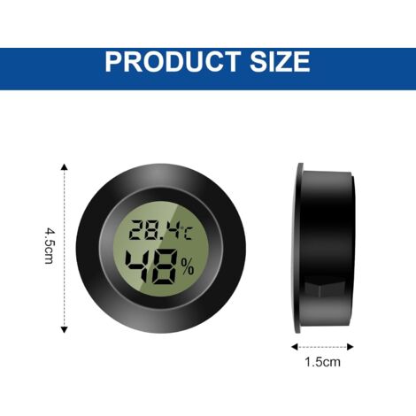 Mini Termometro Igrometro Digitale LCD - Monitor Umidità Professionale