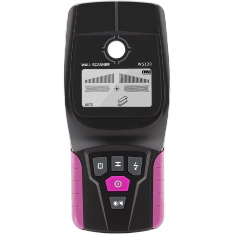 Scanner Da Parete Digitale WS-120 – Rilevatore Multifunzionale Per Cavi, Tubi In PVC E Metalli Nascosti