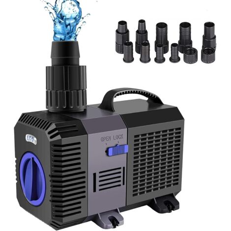 Pompa Sommersa Per Laghetto Forever Speed SuperECO – Portata 3000-10000 L/h, Regolabile, A Risparmio Energetico