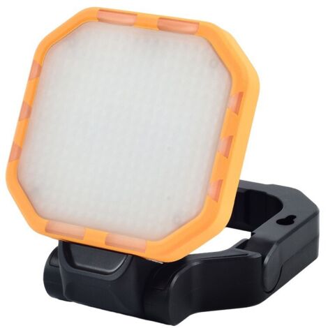WOWLED Luce Da Lavoro A LED Quadrata 72W - Bianca/Ambra Per Fuoristrada (Kit Con Cablaggio) - 4