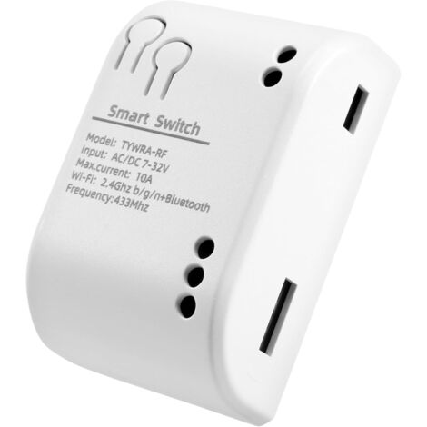 Interrupteur Miniature Sans Fil (Wireless) 1 Canal - Télécommande - Neuf