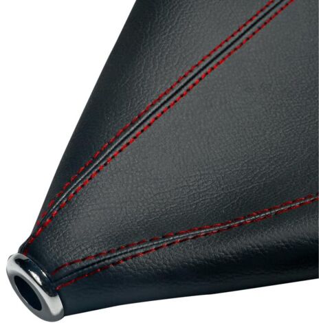 Copri Leva Cambio In Pelle PU Per Hummer H3 2005-2011 - Sostituzione Con Cuoio Nero - 6