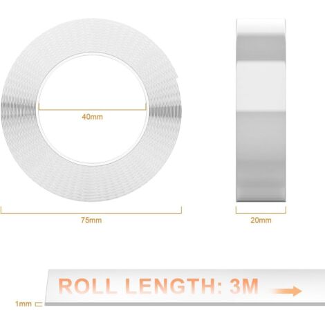 Nastro Biadesivo Extra Forte Nastro Biadesivo Trasparente Nastro Nano
