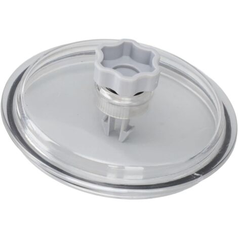 Coperchio Per Pompa Piscina Con Valvola E O-ring: Copertura Per Trappola Filtro, Diametro 13 Cm, In ABS