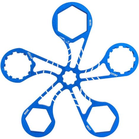 Chiave Per Tappo Forcella Anteriore Per Bicicletta, Strumento di Riparazione Forcella Anteriore Per Bicicletta Chiave Universale Portatile Per Bici Per Strumenti di Smontaggio Ciclismo SR Suntour XCR
