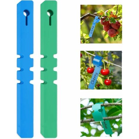 200 pezzi etichette per piante da giardino, etichetta per alberi da frutto, etichetta per piantine, etichetta per giardinaggio in plastica, marcatore per giardino, etichetta riutilizzabile per orto