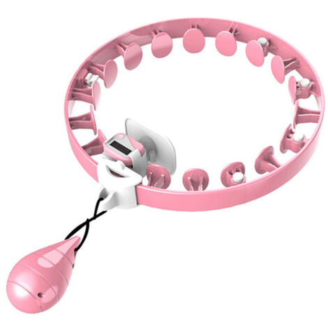 Hula Hoop in silicone di alta qualità con contatore per adulti, pulsanti, borsa e fascia fitness per perdere peso.