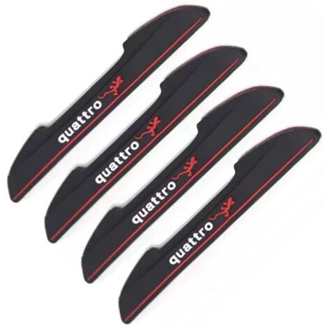 Set di 4 strisce anticollisione, spesso utilizzate per le portiere e gli specchietti retrovisori delle auto per prevenire graffi. (BK-Geco) (1/5)